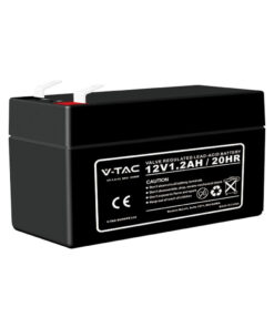 Batteria al Piombo Acido 12V 1.3Ah per Allarmi, Videosorveglianza, UPS Terminali T1 97*43*52mm SKU-23449