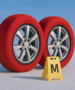 Calze Da Neve per Auto Omologate EN 16662-1 2020 Misura M