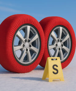 Calze Da Neve per Auto Omologate EN 16662-1 2020 Misura S