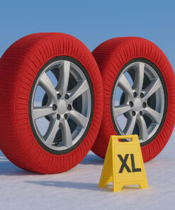 Calze Da Neve per Auto Omologate EN 16662-1-2020 Misura XL