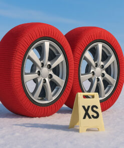 Calze Da Neve per Auto Omologate EN 16662-1 2020 Misura XS