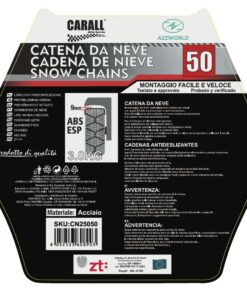 Catena Da Neve 9mm KNS50 Gruppo 50 Omologato ONORM V5117