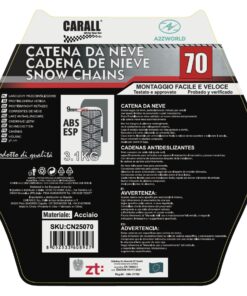 Catena Da Neve 9mm KNS70 Gruppo 70 Omologato ONORM V5117