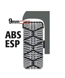 Catena Da Neve 9mm KNS120 Gruppo 120 Omologato ONORM V5117