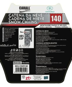 Catena Da Neve 9mm KNS140 Gruppo 140 Omologato ONORM V5117