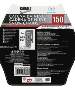 Catena Da Neve 9mm KNS150 Gruppo 150 Omologato ONORM V5117
