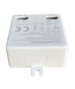 Mini Alimentatore Trasformatore 12V 12W 1A Per Striscia Led 45X40X20mm