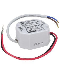 Mini Alimentatore Trasformatore Impermeabile IP67 24V 12W 0,5A Per Striscia Led 49X47X24mm