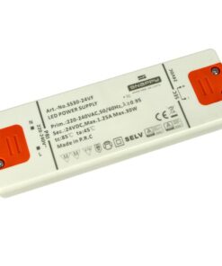 Alimentatore Trasformatore Slim 24V 30W 1,25A 14mm SNAPPY SS30-24VF