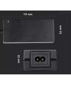 Trasformatore Alimentatore CV 12V 5A 60W Con Spina da Presa Casa AC220V a DC 12V SKU-3239