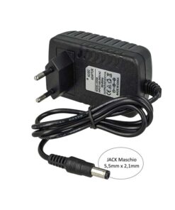 Alternative view of Trasformatore Alimentatore 12W CV 12V 1A Con Spina UE da Presa Casa AC220V a DC 12V 1A