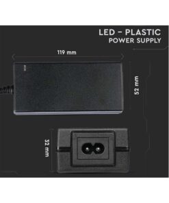 24V Trasformatore Alimentatore CV 3,25A 78W con Spina 220V a DC 24V IP44 SKU 3272