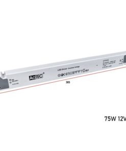 Alternative view of Alimentatore Ultra Slim Sottile 75W 12V Trasformatore CV Per Striscia Led Profilato Alluminio