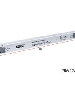 Alternative view of Alimentatore Ultra Slim Sottile 75W 24V Trasformatore CV Per Striscia Led In Profilato Alluminio