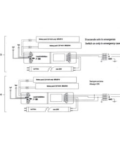 Kit Sistema Di Emergenza A Led 25W 220V 3 Ore