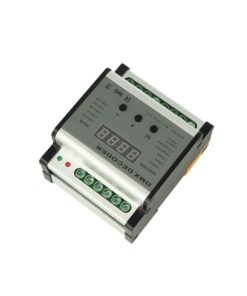 Centralina DMX Decoder Con Rail Guida DIN 4 Canali 12V 24V 5AX4 DMX701