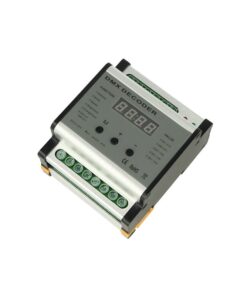 Centralina DMX Decoder Con Rail Guida DIN 4 Canali 12V 24V 5AX4 DMX701
