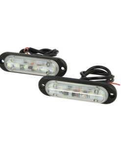 Luci Diurne Led DRLs Driving Light 12V 24V 6X1W IP68 Universale Per Auto Camion