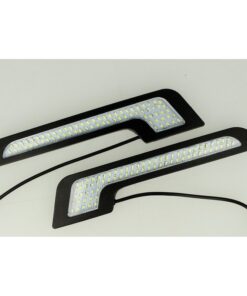 Luci Diurne Led DRLs Driving Light 12V 5W Forma L Slim Solo 5mm IP65 Universale