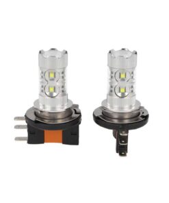 Lampada Led H15 Biluce 50W 12V Canbus Luci Marcia Diurne Bianco VW Golf 6 7 MK6 Tiguan Audi A6 Fiat Ducato Ford Kuga