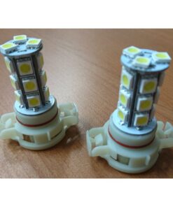 Alternative view of Lampada Led H16 PS24W PS19W 12V 3W Bianco Freddo Per Luci Diurne Del Audi A3 A4 VW Golf 6 Con 18 Smd 5050