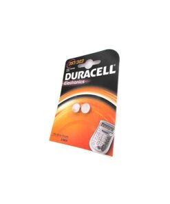 Pila Batteria A Bottone Duracell Silver Oxide 357 303 D357 SR44W KS76 Per Orologi Calcolatrice Confezione Da 2 Pile
