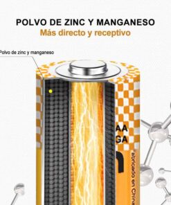 Pila Batteria LR03 AAA Mini Stilo 1,5V 1300mAh MN2400 Alcalina Confezione da 12 Pezzi