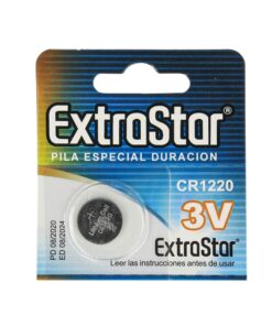 Alternative view of Pila Batteria A Bottone CR1220 3V Confezione Da 5 Pile