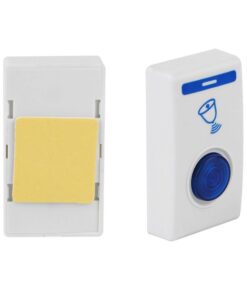 Campanello Senza Fili Alimentazione Con Pile 80 Metri Di Portata IP20 V014