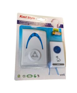 Alternative view of Campanello Senza Fili Alimentazione Con Pile 80 Metri Di Portata IP20 V014