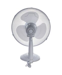 Alternative view of Ventilatore da Scrivania 40W 3 Pale a 3 Velocità Rotante Colore Bianco SKU-7924