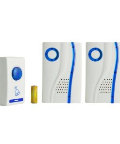 Alternative view of Campanello Senza Fili Doppio Alimentazione Con Pile Distanza 50 Metri 36 Melodie IP20