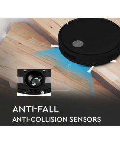 Robot Aspirapolvere Con Telecomando Motor 800PA Brusless Colore Nero SKU-8659