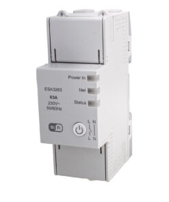 Interruttore Smart Tuya Wifi 1P+N 2M 63A AC 230V IP20 IEC60947