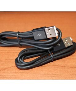 2 Pezzi Cavo USB Dati Ricarica Per Iphone Colore Nero 1 Metro