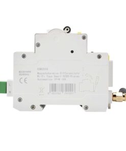 Alternative view of Interruttore Magnetotermico Differenziale Smart WIFI 1P+N 16A 230V/400V App TUYA Occupa 3 Moduli DIN