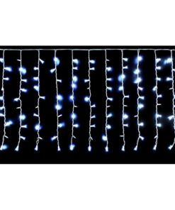 Tenda Luminosa Da Esterno IP65 3M X 1M Con 200 Luci Led Bianco Freddo Con Connettore Prolungabile