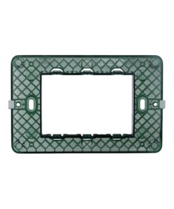 Supporto 3P Serie Starlight 3 Posti Compatibile Con Vimar Plana