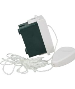 Pulsante Tirante Con Corda 1P 10A Colore BIANCO Compatibile Con Vimar Plana