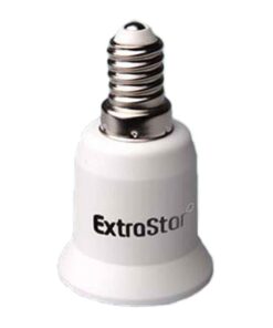 2 Pezzi Portalampade Adattatori Convertitore Lampada Attacco E14 a E27