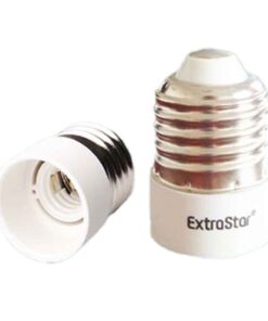 2 Pezzi Portalampade Adattatori Convertitore Lampada Attacco E27 a E14