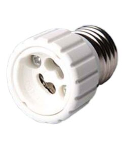 2 Pezzi Portalampade Adattatori Convertitore Lampada Attacco E27 a GU10