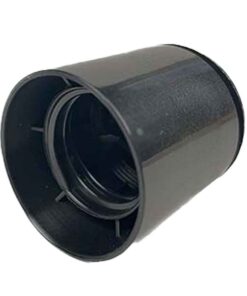 Alternative view of 2 Pezzi Portalampade E27, Portalampada in Termoplastico Nero