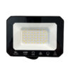 Faro Led Flood Slim 50W 4300 Lumen Bianco Neutro 4200K 90LM/W AC 220V 50Hz Nero IP65