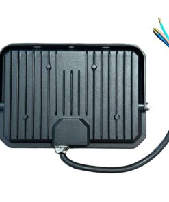 Faro Led Flood Slim 50W 4300 Lumen Bianco Neutro 4200K 90LM/W AC 220V 50Hz Nero IP65