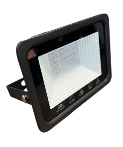 Faro Led Flood Slim Green 30W 2850 Lumen Verde 90LM/W AC 220V 50Hz Nero IP65