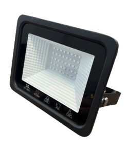 Faro Led Flood Slim Red 30W 2850 Lumen Rosso 90LM/W AC 220V 50Hz Nero IP65