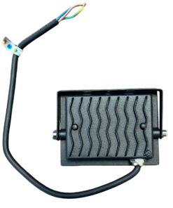 Faro Led Flood Slim RGB Con Telecomando 20W 680 Lumen RGB AC 220V 50Hz Nero IP65