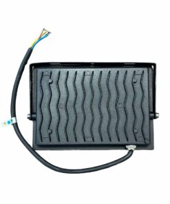 Faro Led Flood Slim RGB Con Telecomando 50W 2600 Lumen RGB AC 220V 50Hz Nero IP65