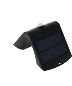 Faretto Led Ricaricabile Da Parete Con Pannello Solare Sensore PIR Movimento Crepuscolare 1,5W Bianco Neutro IP65 Esterno SKU-8277